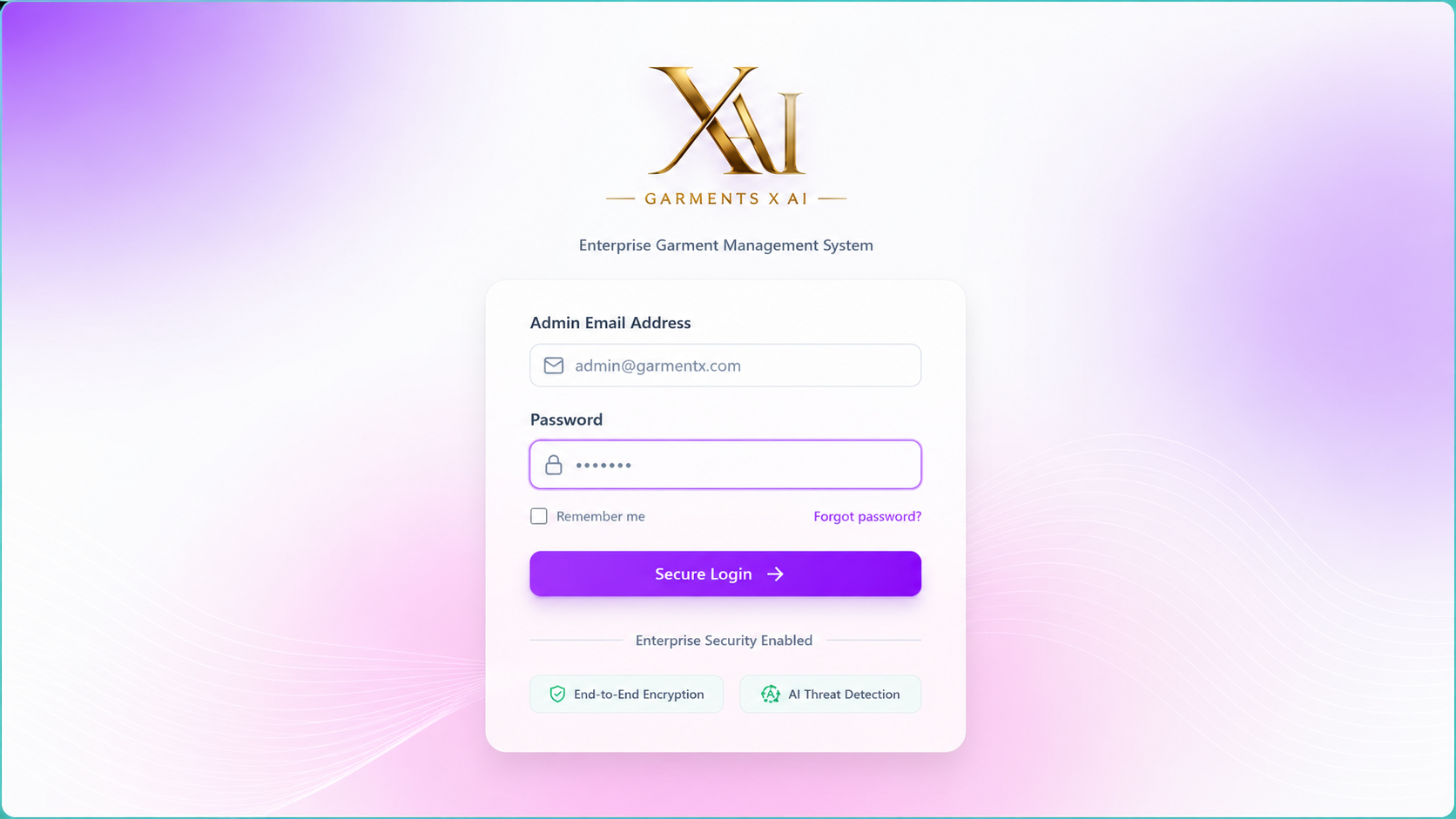 GarmentX AI (Garmet ERP & POS System)